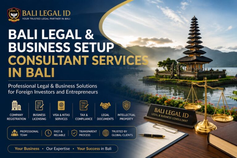 Bali Legal Service for Business, Property, Tax & Investment Solutions