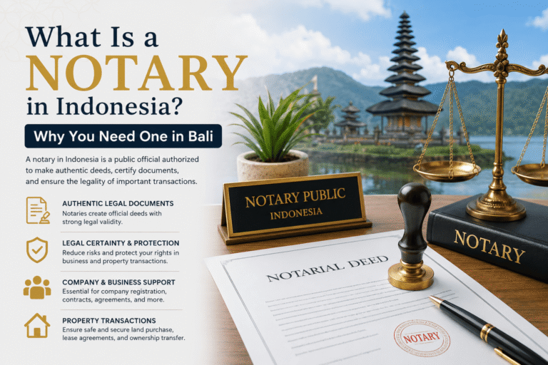 What Is a Notary in Indonesia and Why Do You Need One in Bali-Bali Legal ID