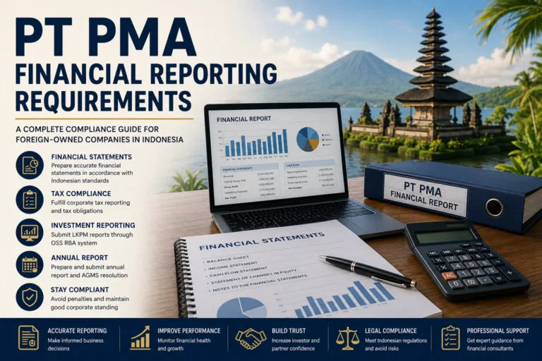 PT PMA Financial Reporting Requirements A Complete Compliance Guide for Foreign-Owned Companies in Indonesia