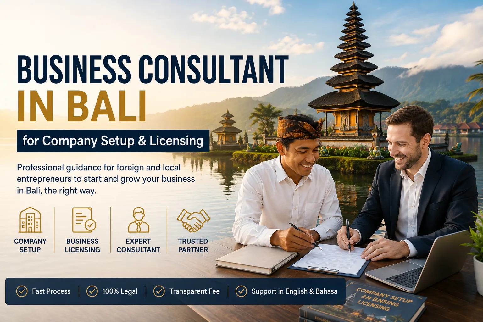 Business Consultant in Bali for Company Setup & Licensing