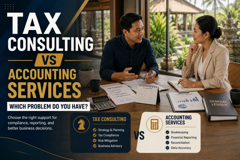 Tax Consulting vs Accounting Services Which Problem Do You Have