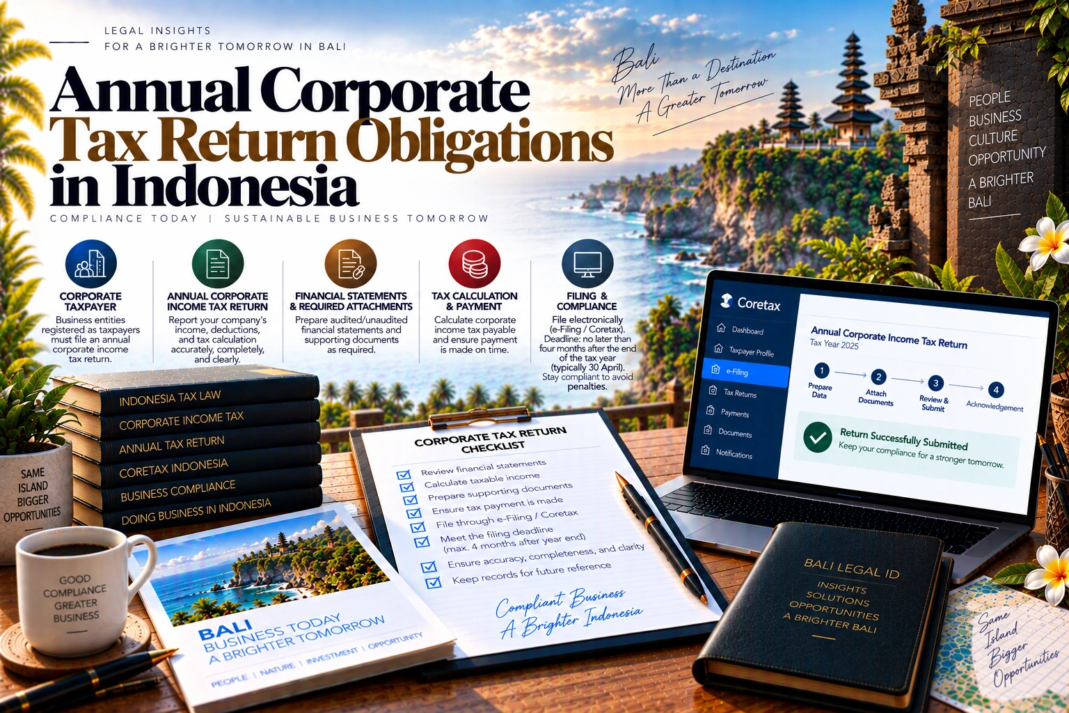 Annual Corporate Tax Return Obligations in Indonesia