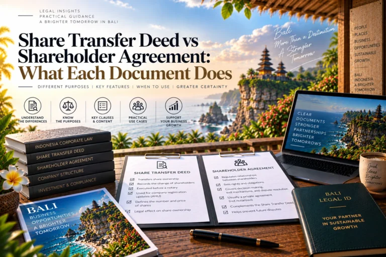 Share Transfer Deed vs Shareholder Agreement: What Each Document Does