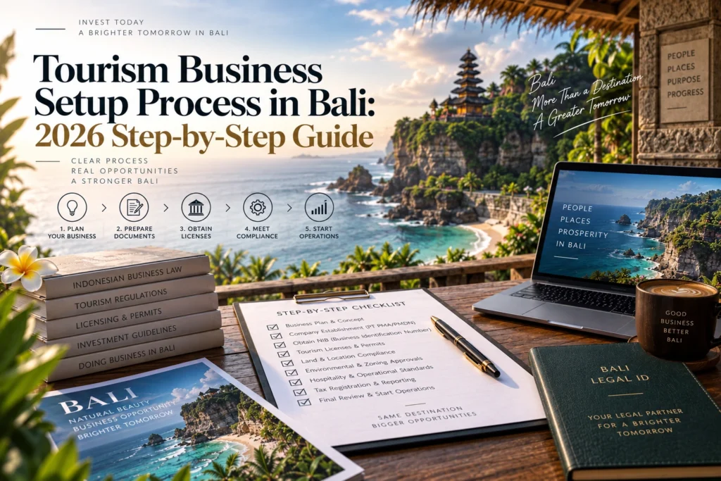 Tourism Business Setup Process in Bali: 2026 Step-by-Step Guide