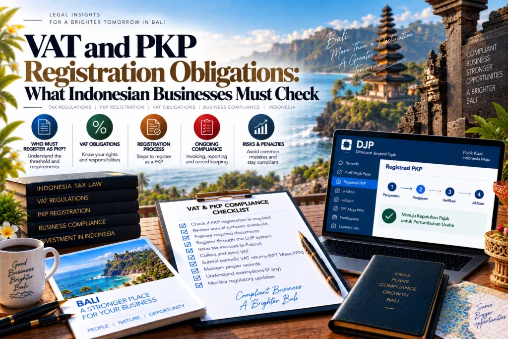 VAT and PKP Registration Obligations: What Indonesian Businesses Must Check