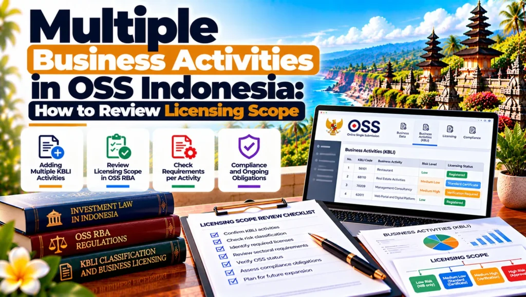Multiple Business Activities in OSS Indonesia: How to Review Licensing Scope